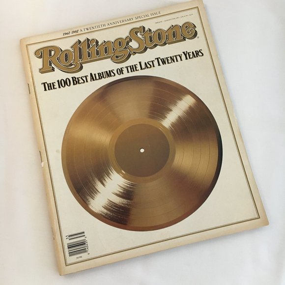 August 1987 Rolling Stone Magazine Vintage Magazine Collectible Gift Idea Ads - Picture 1 of 14